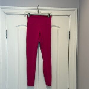 lululemon athletica Vibrant Pink Leggings
